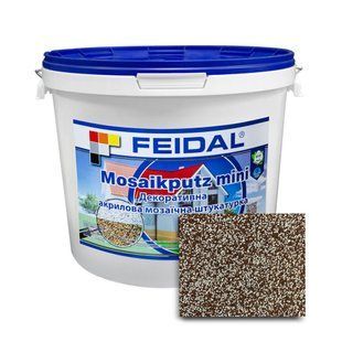 Декоративна акрилова мозаїчна штукатурка Feidal Mosaikputz mini А25 7 кг 50128428 фото