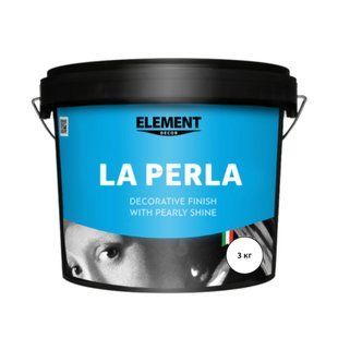 Декоративное покрытие ELEMENT Decor LA PERLA 3 кг 1000019115 фото