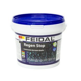 Фасадная силиконовая краска Feidal Regen Stop 1 л 50118511 фото
