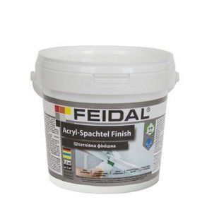 Акрилова фінішна шпатлівка Acryl-Spachtel Finish Feidal 1,5 кг 50304320 фото