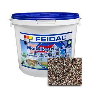 Декоративна акрилова мозаїчна штукатурка Feidal Mosaikputz mini А26 7 кг 50128431 фото