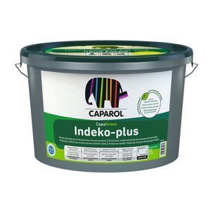 Краска интерьерная Caparol CapaGreen Indeko-plus E.L.F. plus Глубокоматовая Бесцветная B3 9,4 л 1005758 фото