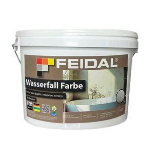 Фарба силіконова Feidal Wasserfall Farbe Безбарвна 2,5 л 50136013 фото
