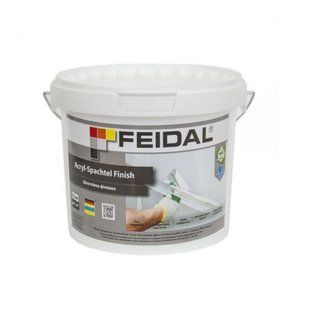 Акрилова фінішна шпатлівка Acryl-Spachtel Finish Feidal 3,5 кг 50304321 фото