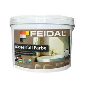 Фарба силіконова Feidal Wasserfall Farbe Безбарвна 10 л 50136015 фото