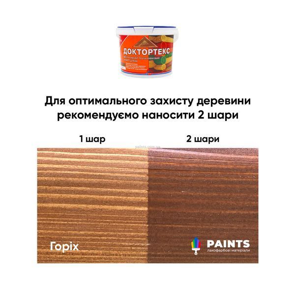 Пропитка для дерева (морилка) Ircom ДокторТекс IR-013 Орех 0,8 л i00400043 фото
