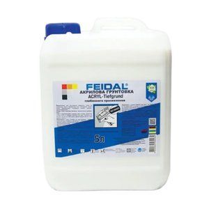 Ґрунтовка глибокопроникна Feidal Acryl-Tiefgrund 5 л 50105041 фото