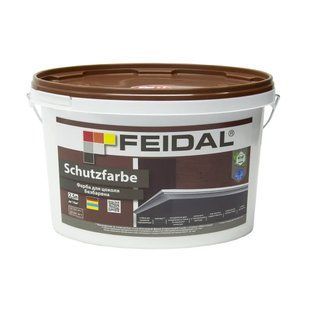 Краска для цоколя Feidal Schutzfarbe Бесцветная 2,5 л 50129040 фото