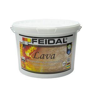 Декоративная штукатурка Feidal Lava Перламутровая 10 л 50108182 фото