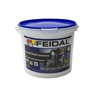 Структурна фасадна фарба Feidal Fassad Relief economic 5 л 50118270 фото
