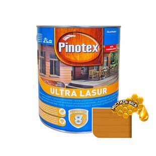 Пропитка для дерева Pinotex Ultra Lasur калужница 3 л 5308978 фото