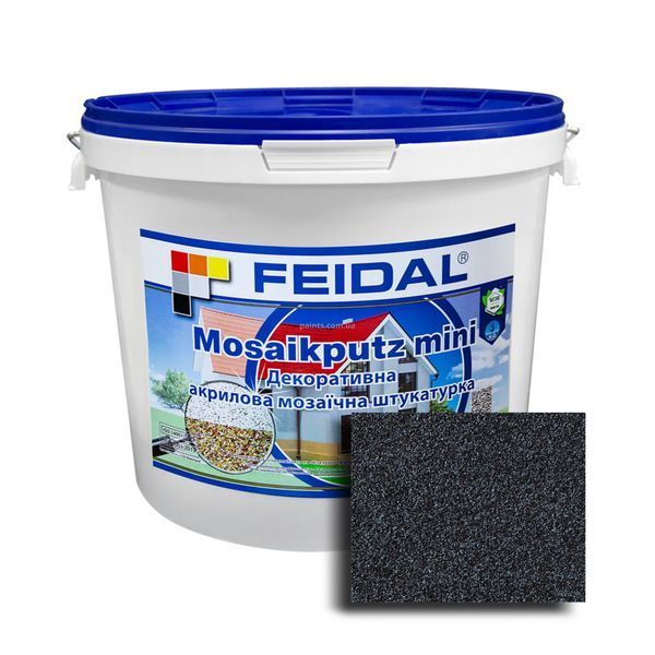 Декоративная акриловая мозаичная штукатурка Feidal Mosaikputz mini А39 25 кг 50128595 фото