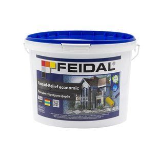 Структурна фасадна фарба Feidal Fassad-Relief economic 10 л 50118271 фото