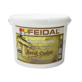 Декоративная штукатурка Feidal Strukturputz Antik Dekor Mini 10 кг 50116416 фото