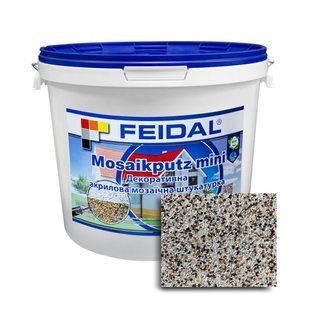 Декоративна акрилова мозаїчна штукатурка Feidal Mosaikputz mini А28 7 кг 50128437 фото