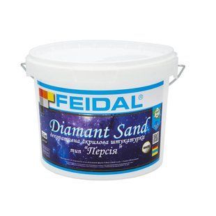 Краска декоративная Feidal Diamant Sand 2,5 кг 50116501 фото