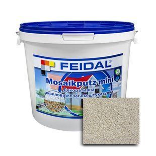 Декоративна акрилова мозаїчна штукатурка Feidal Mosaikputz mini А11 7 кг 50128137 фото