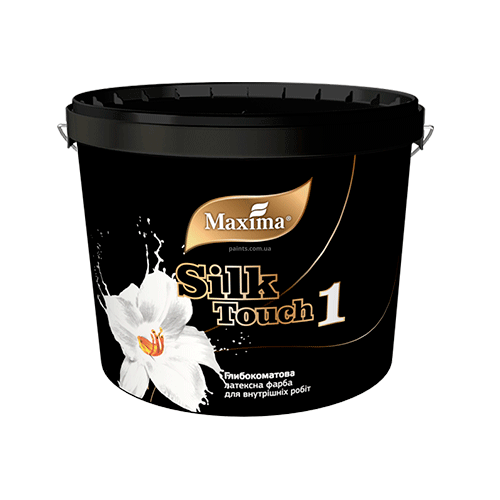Фарба інтер'єрна латексна Silk Touch 1 Maxima 3,5 кг 12060712 фото Фарба інтер'єрна латексна Silk Touch 1 Maxima 3,5 кг 12060712 фото