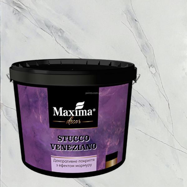 Декоративное покрытие с эффектом мрамора Maxima Decor Stucco Veneziano (венецианская штукатурка) 1 кг 12188050 фото Декоративное покрытие с эффектом мрамора Maxima Decor Stucco Veneziano (венецианская штукатурка) 1 кг 12188050 фото