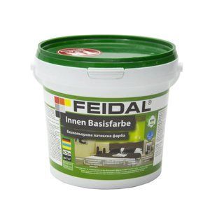 Бесцветная латексная краска Feidal Innen Basisfarbe 0,75 50105318 фото
