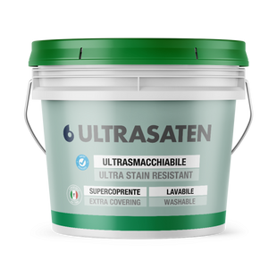 Интерьерная краска Oikos ULTRASATEN BASE P OPACO Antibatterico матовая 10 л ultsatop10 фото