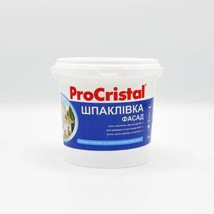 Шпаклевка фасадная ProCristal Fasad Acryl IR-21 1,5 кг i00200311 фото