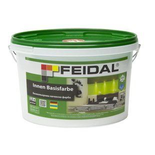 Бесцветная латексная краска Feidal Innen Basisfarbe 2,3 л 50105319 фото