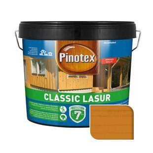 Пропитка для дерева Pinotex Classic Lasur калужница 10 л 5302391 фото