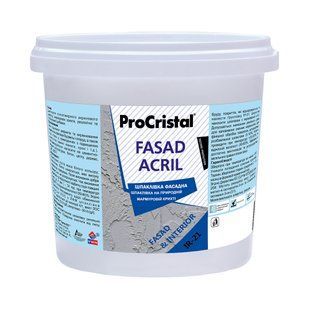 Шпаклевка фасадная ProCristal Fasad Acryl IR-21 0,7 кг i00200310 фото