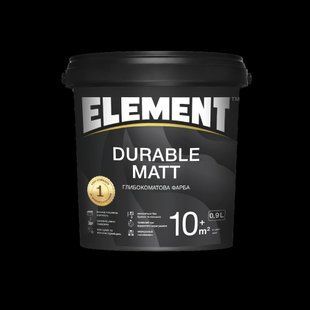 Глубокоматовая интерьерная краска ELEMENT Durable Matt 0,9 л 4332000001 фото