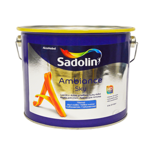 Латексная краска Sadolin Ambiance Sky для потолка Белая 2,5 л 5329411 фото