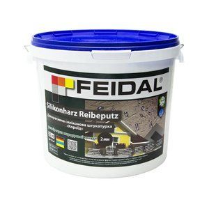 Декоративная силиконовая штукатурка Короед Silikonharz Reibeputz Feidal 25 кг 50116969 фото