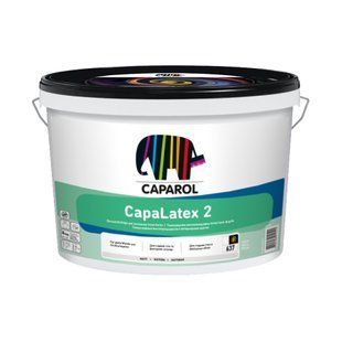 Краска латексная Caparol CapaLatex 2 Глубокоматовая Белая 2,5 л 986069 фото