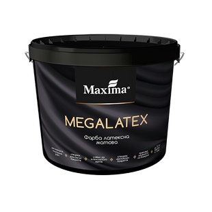 Краска интерьерная латексная Maxima Megalatex 7 кг 50105527 фото