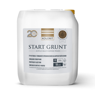 Грунтовка Kolorit Start Grunt 10 л 4823046209178 фото