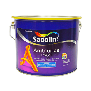 Акриловая краска Sadolin Ambiance Royal белая BW 2,5 л 5329412 фото