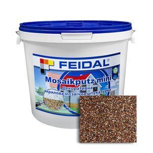 Декоративна акрилова мозаїчна штукатурка Feidal Mosaikputz mini А31 7 кг 50128446 фото