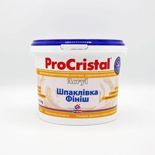 Шпаклевка финишная ProCristal Finish Acryl IR-24 4,5 кг i00200316 фото