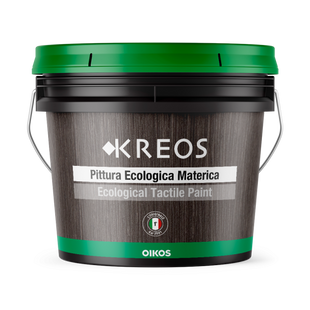 Декоративная краска Oikos KREOS BIANCO 10 л 000010 фото
