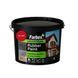 Краска резиновая универсальная Farbex Rubber Paint красный RAL 3020 12 кг 50106214 фото 1