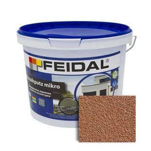 Декоративная акриловая мозаичная штукатурка Feidal Mosaikputz mikro M15 7 кг 50128134 фото