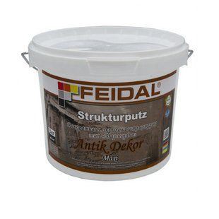 Декоративна штукатурка Feidal Strukturputz Antik Dekor Махі 3 кг 50124810 фото