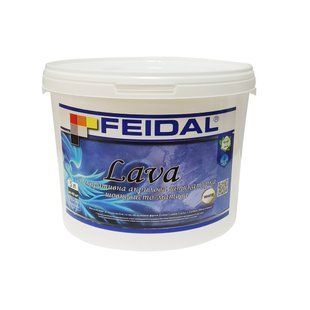 Декоративная штукатурка Feidal Lava Шелковисто-матовая 5 л 50132171 фото
