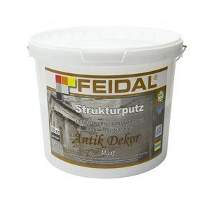 Декоративна штукатурка Feidal Strukturputz Antik Dekor Maxi 10 кг 50116414 фото