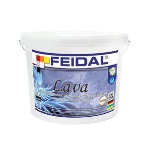 Декоративная штукатурка Feidal Lava Шелковисто-матовая 10 л 50132172 фото