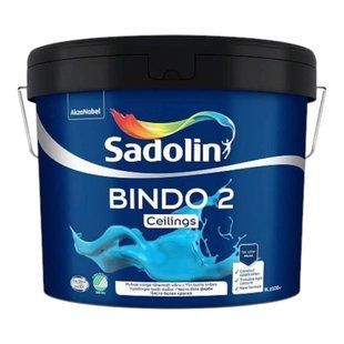 Краска Sadolin Bindo 2 для потолка белая BW 2.5 л 5845989 фото