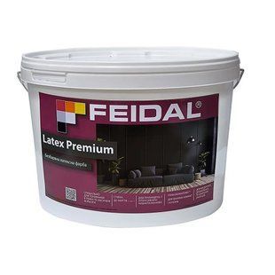 Фарба акрилова Feidal Latex Premium Глибокоматова TR 2,3 л 50132273 фото