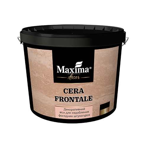 Декоративний віск для оздоблення фасадних штукатурок Maxima Decor Cera Frontale 5 л 12188211 фото Декоративний віск для оздоблення фасадних штукатурок Maxima Decor Cera Frontale 5 л 12188211 фото