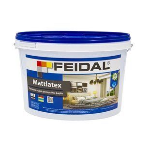Краска латексная Feidal Mattlatex 5 л 50105066 фото